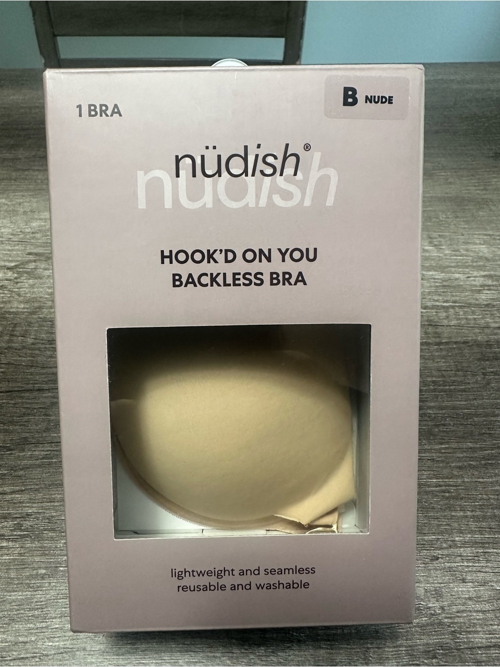 nudish Hook'D On You Backless
Strapless Seamless Front Closure Bra
Nude 32B